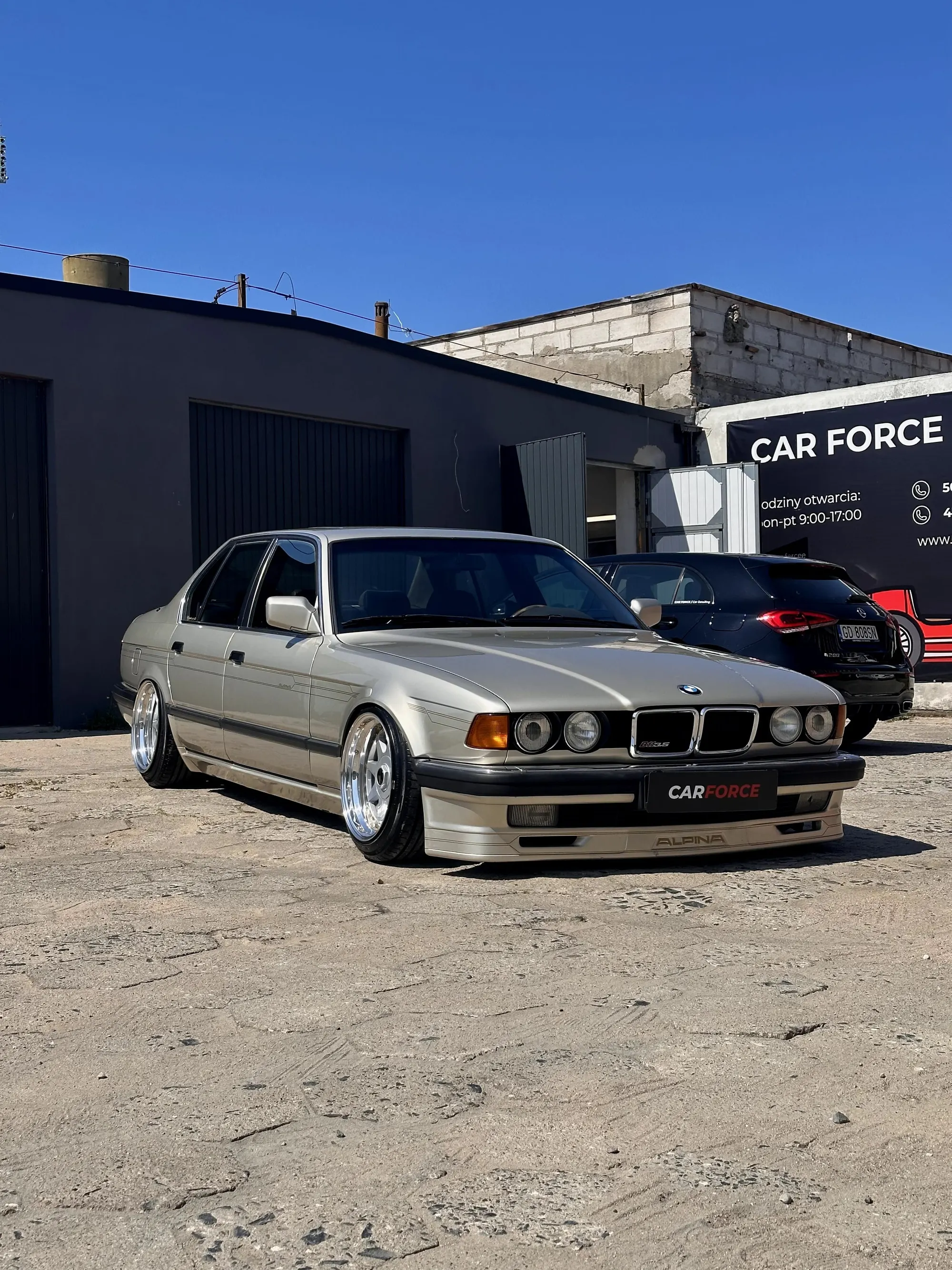 BMW E32 Alpina — Renowacja felg